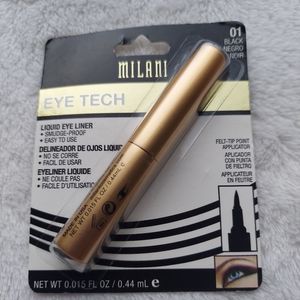 Milani Eye Tech Liquid Eyeliner Long Lasting #01